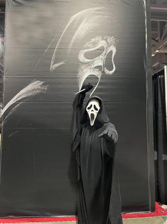 ONE WEEK SHIPTIME (ships October 18th) Ghostly Stitches Sparkle Robe Scream 1 Replica~(one size fits most)