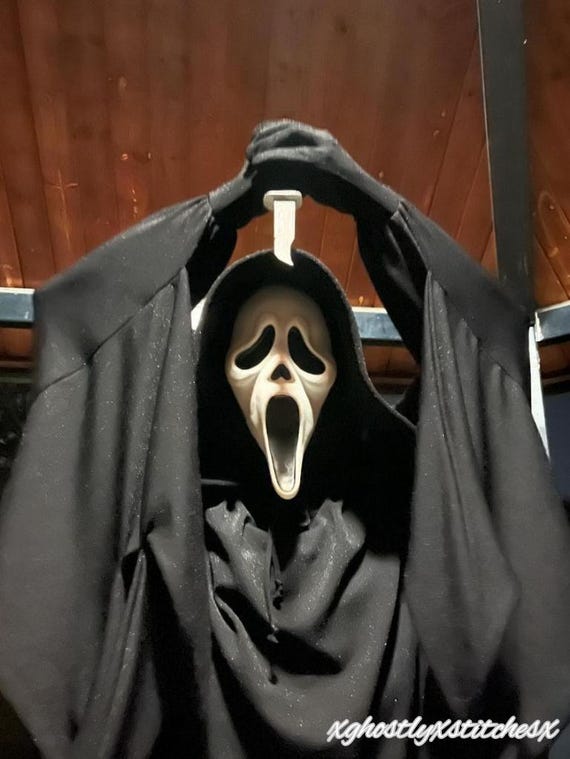 ONE WEEK SHIPTIME (ships October 18th) Ghostly Stitches Sparkle Robe Scream 1 Replica~(one size fits most)