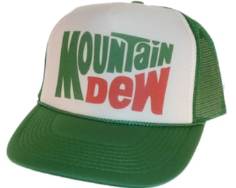 Mountain Dew Logos Vintage Soda POP15-1 Precut Bottle cap Images Magnets Jewelry
