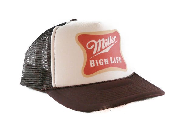 miller high life trucker hat