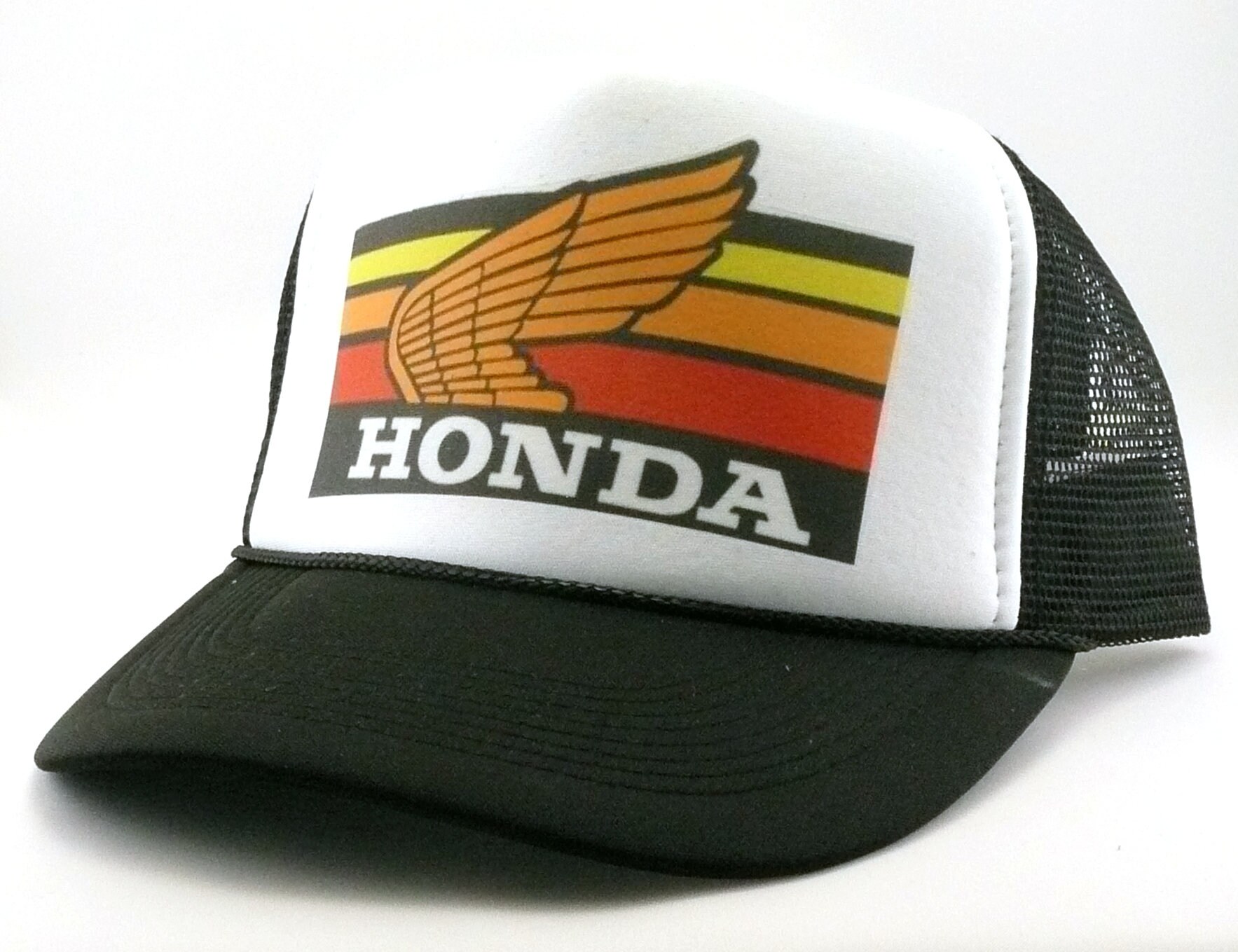 Honda motocross Trucker hat mesh hat snapback hat new adjustable pick…