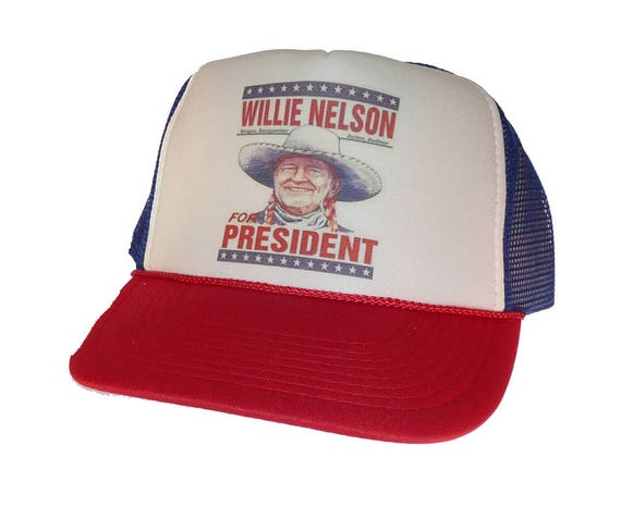 willie nelson trucker hat