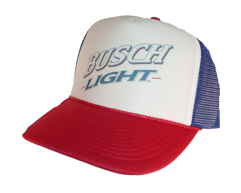 Busch beer hat Trucker Hat Mesh Hat Snap Back Hat adjustable Etsy