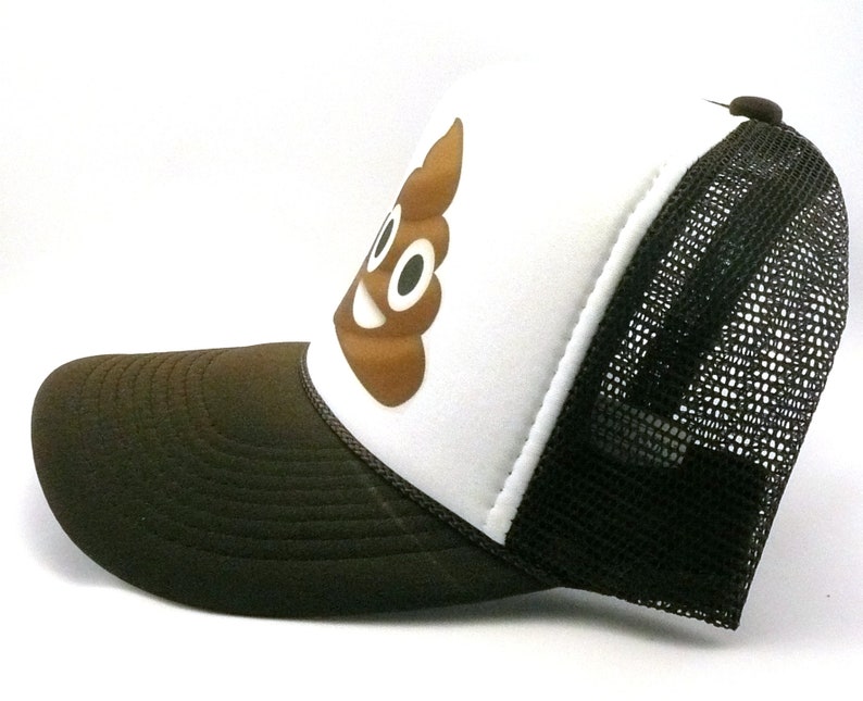 Poop Emoji Trucker Hat Mesh Hat Snap Back Hat I'm the Sht Etsy