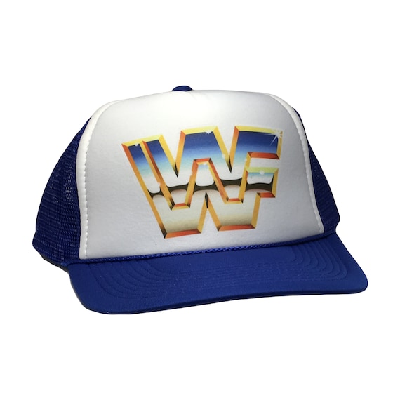 wwf trucker hat