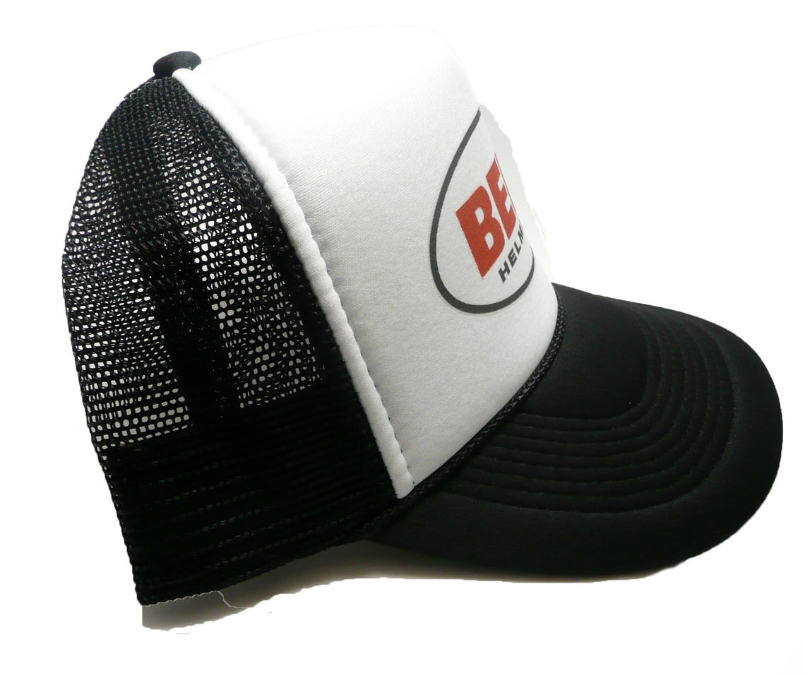 Vintage Bell Helmets Hat Trucker Hat Adjustable Snapback Etsy