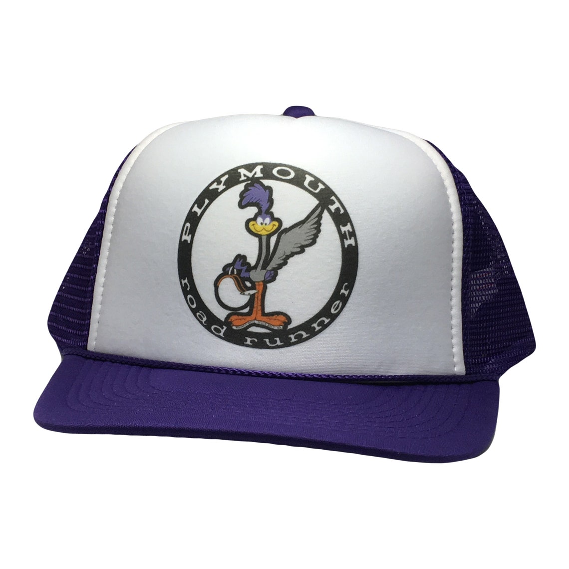 Plymouth Road Runner Trucker Mesh Hat Adjustable Vintage Cap Etsy