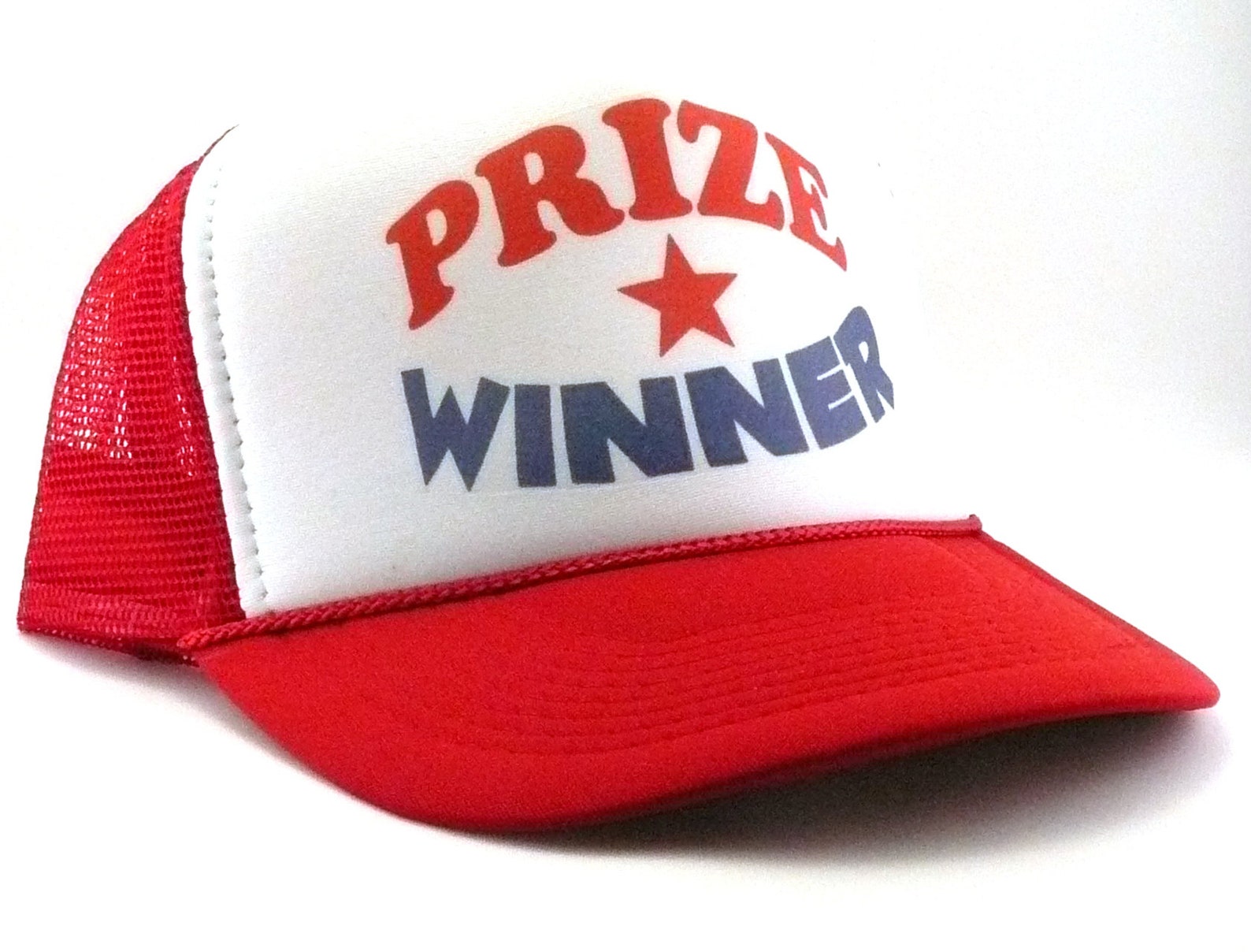 Prize Winner Trucker Hat Mesh Hat Adjustable Vintage Cap | Etsy
