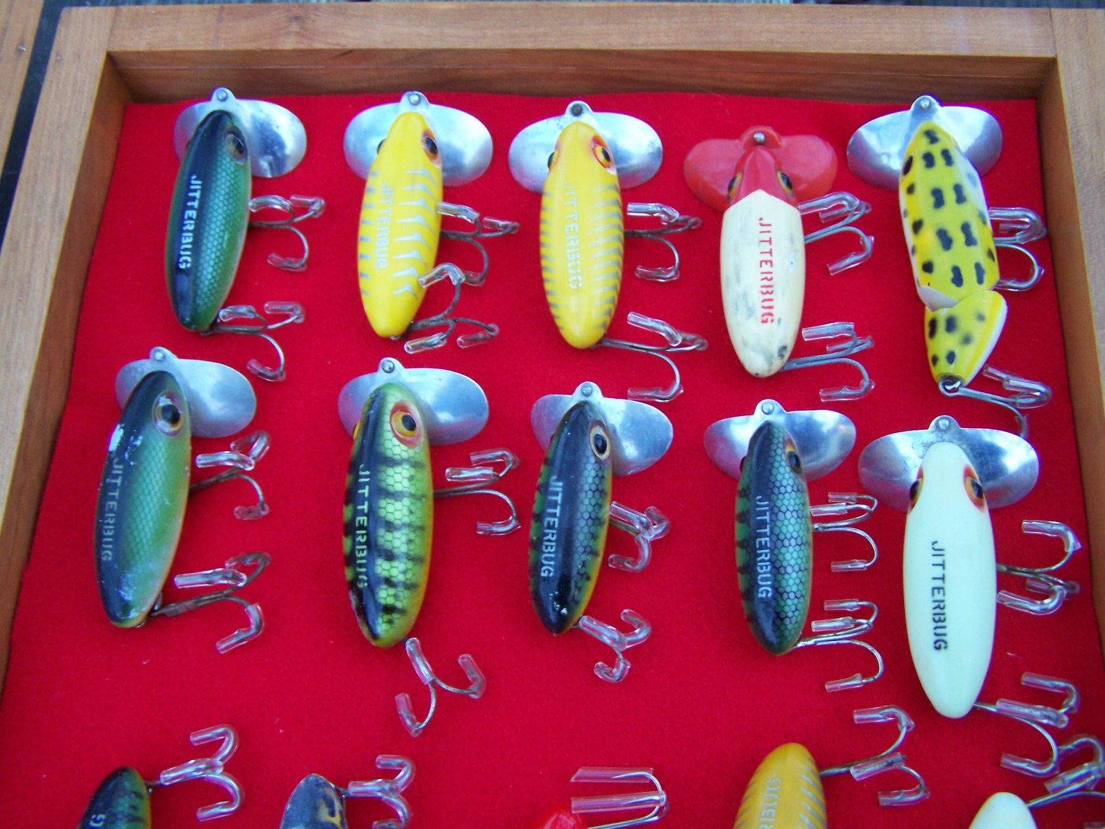 Vintage fishing lure collection Arbogast jitter bug lure Etsy