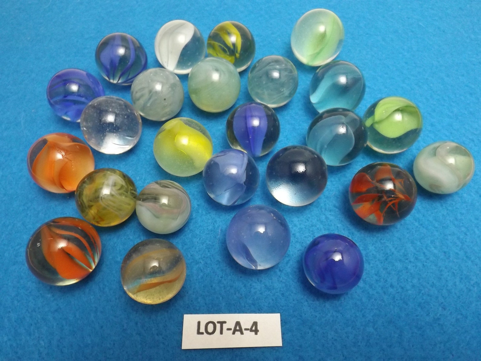 Mixed Lot of Cat Eye Marbles Mostly 7/8 Etsy