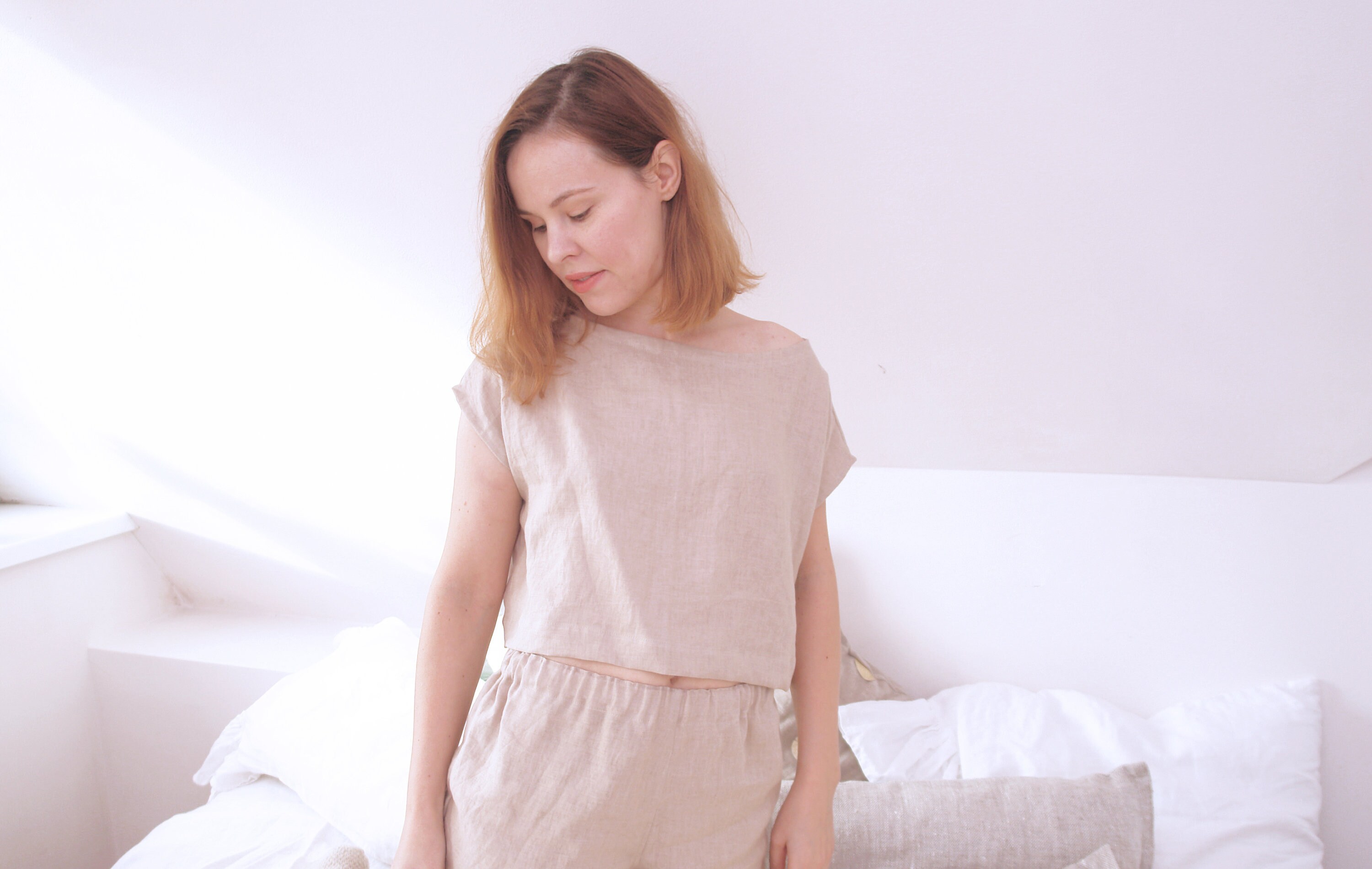 womens plus linen clothing