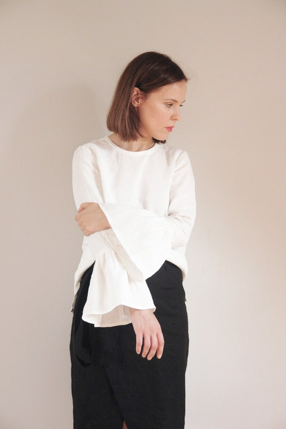 Wide sleeve blouse Clearance
