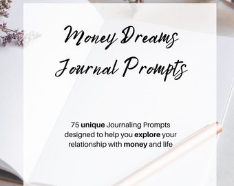 Geldträume Journal Prompts