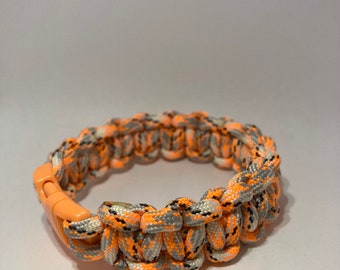 Paracord orange Camouflage 5mx4mm