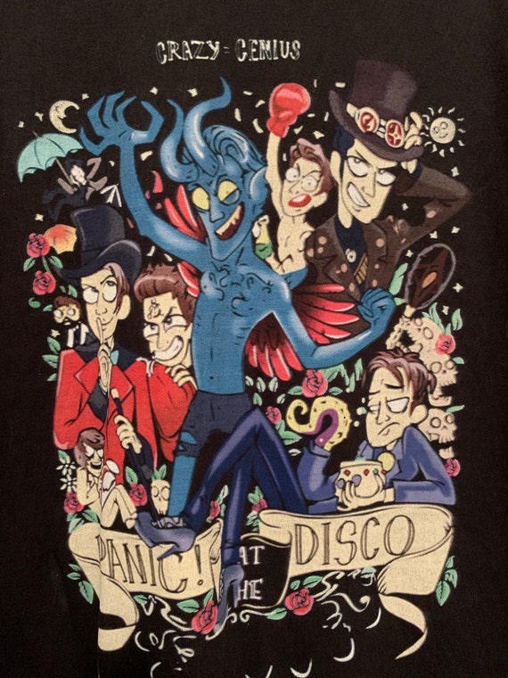 Vintage Panic at the Disco Tshirt