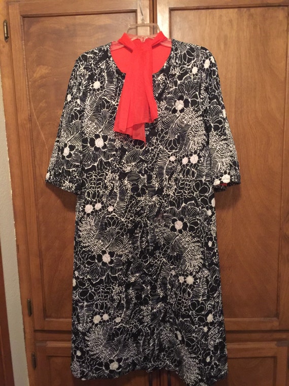 Vintage Retro Housecoat Robe