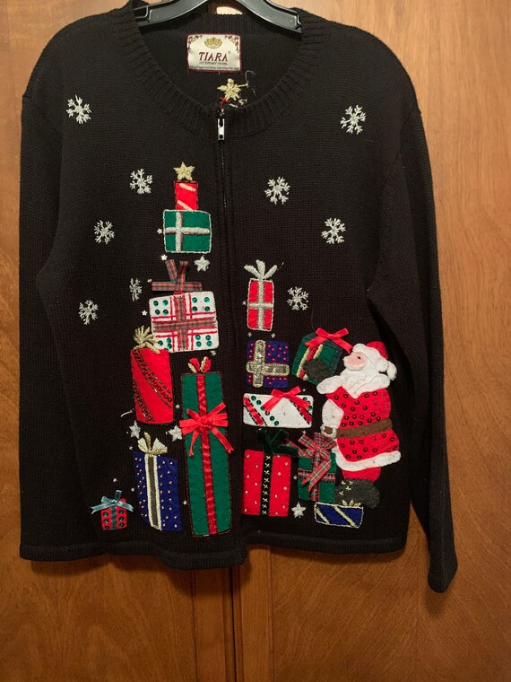 Vintage Tiara Christmas Sweater