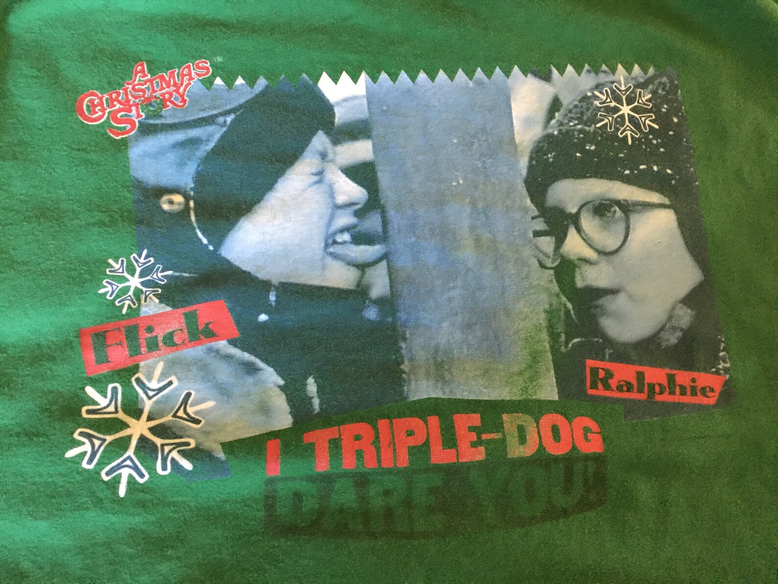 Christmas Story Tshirt triple dog dare you Ralphie tshirt | Etsy