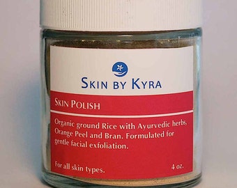 Skin Polish - gentle facial exfoliator that moisturizes too