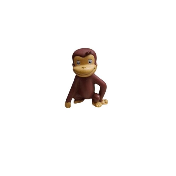 Universal Studios Curious George Monkey Figure Toy Cake Topper