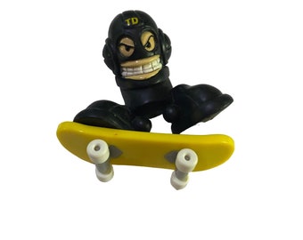 Vintage Tech Deck Dude Skater TEK 2001 Actionfigur und Board