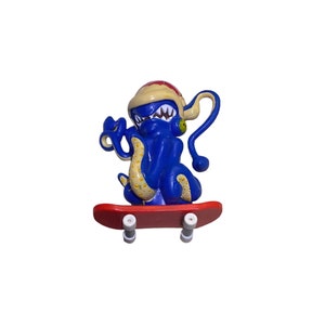 Tech Deck Dude Creatures Series Nemesis Octopus 2002 Figure and Skateboard #20A