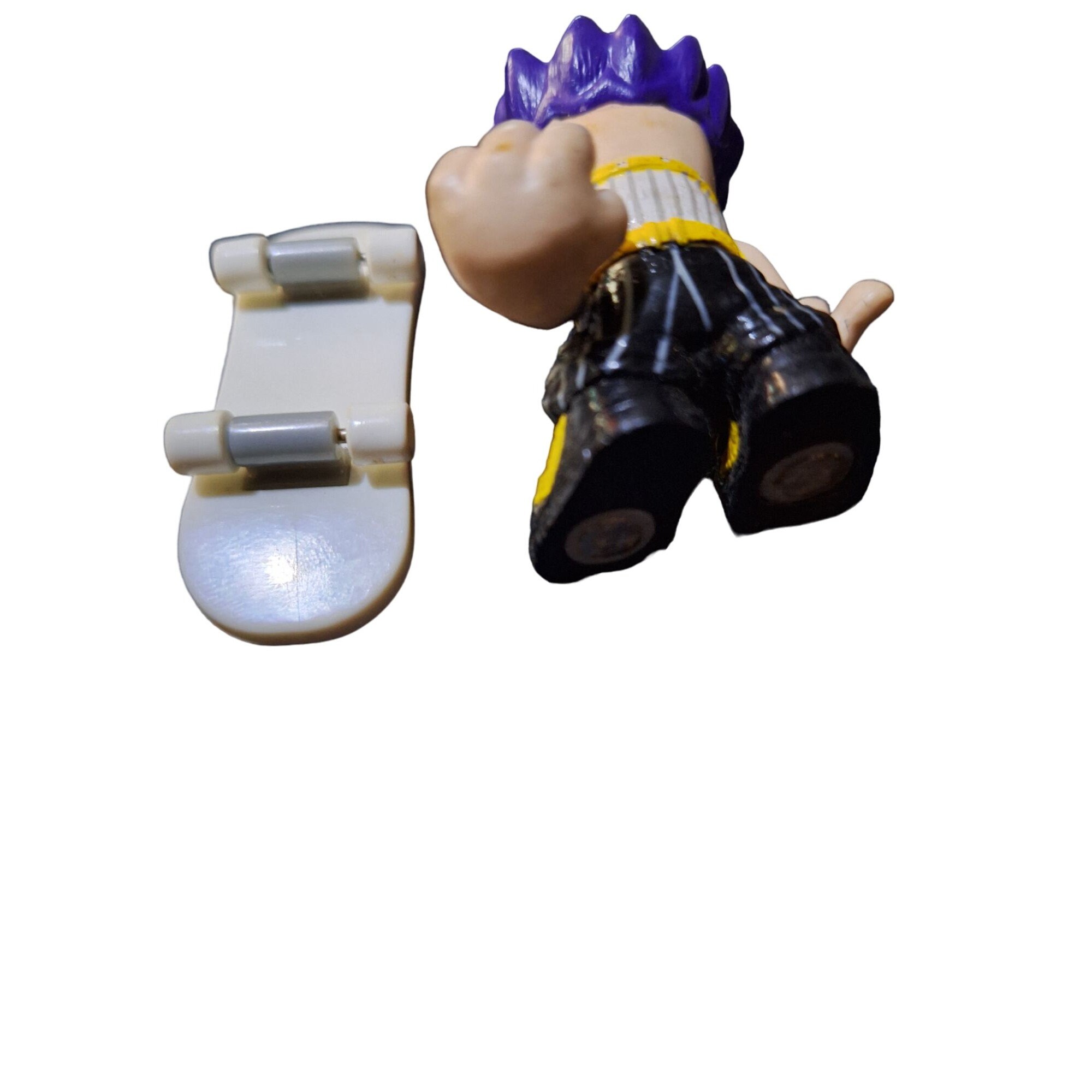 Tech Deck Dudes: Eddie #071 Figure Evolution Crew 2004 Purple Hair