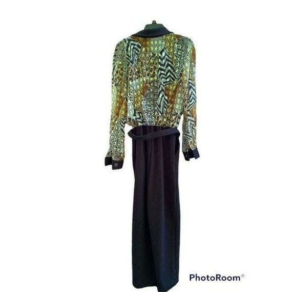 Vintage Frankie D Womens Pant Suit Size 10 Knit B… - image 4