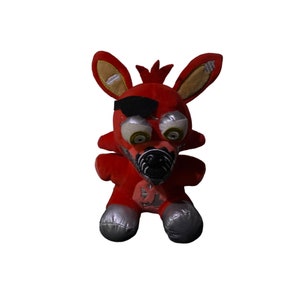Nightmare Foxy Costume (mask and hook) by bschook5.