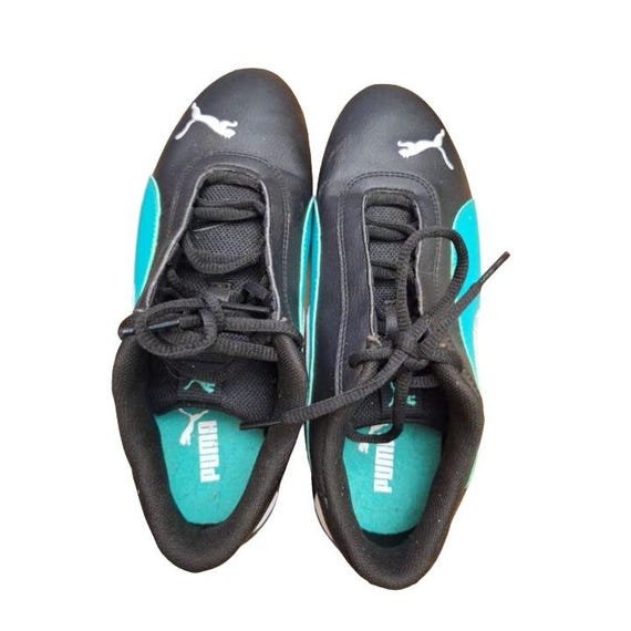 Puma Herren Kinderschuhe 6C AMMER Petronas Formel 1 Team Schwarz Blaust Grun Etsy