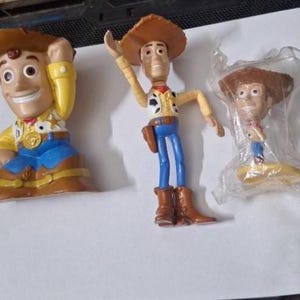 Vintage Disney Pixar Toy Story Woody Lot of 3 New