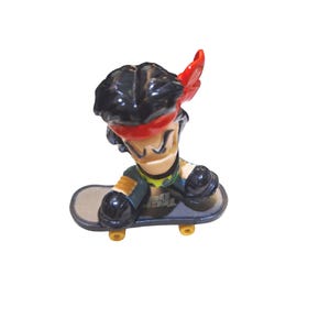 Tech Deck Dude John J Rambo and Board no arms skate crew Rare