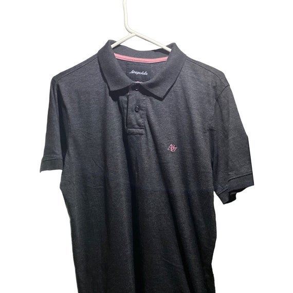 Aeropostale Mens A87 Ny Streaky Stretch Pique Polo Shirt Medium Vintage Grey Etsy Australia