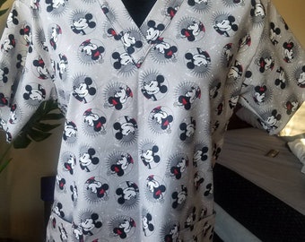 Mickey mouse hotsell scrub jacket