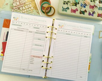 budget book etsy
