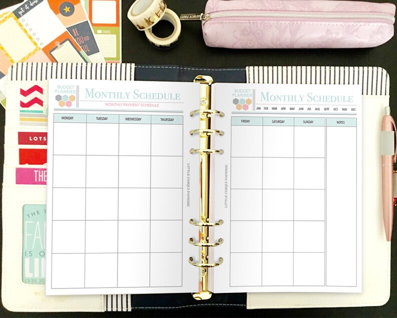Printable Budget Planner Budget Planner Book Finance Etsy