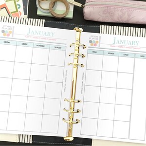 Printable Health and Fitness Planner image 4