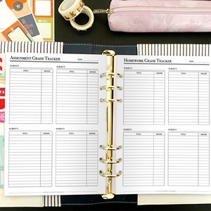 2021-2022 Student Planner Study Planner Undated Student Planner Printable INSTANT DOWNLOAD image 6