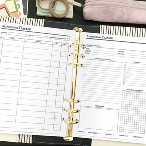 2021-2022 Student Planner Study Planner Undated Student Planner Printable INSTANT DOWNLOAD image 7