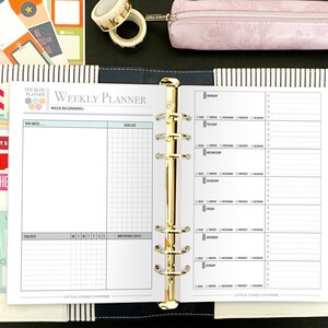 Printable Blog Planner Social Media Planner Instant Download image 5