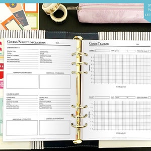 2021-2022 Student Planner Study Planner Undated Student Planner Printable INSTANT DOWNLOAD image 1