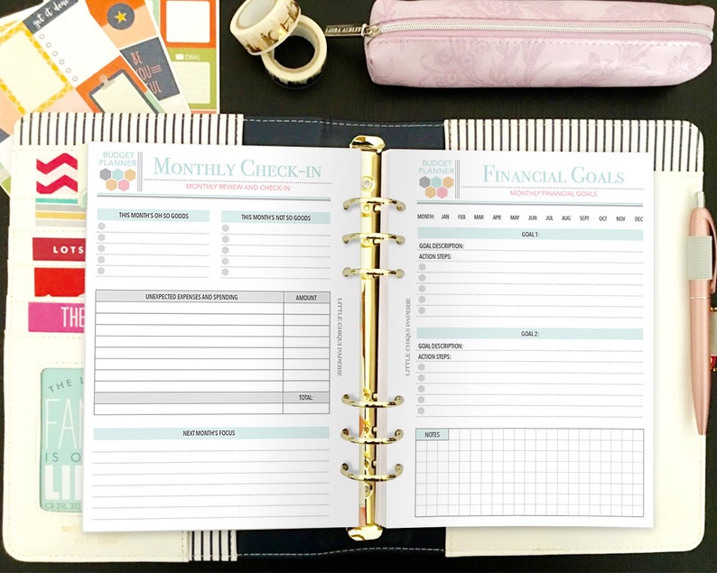 Printable Budget Planner Budget Planner Book Finance Etsy