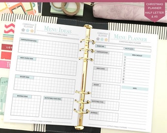 Printable Christmas Planner - Holiday Planner - Christmas Organiser - Instant Download