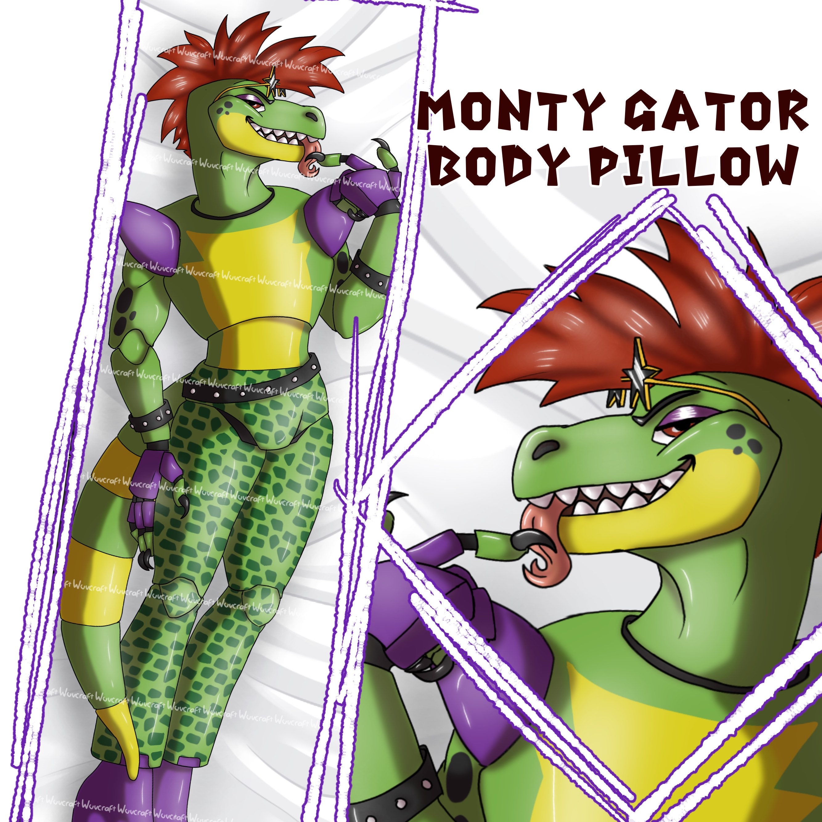 Dakimakura Foxy Fnaf Anime Double-sided Print Life-size Body