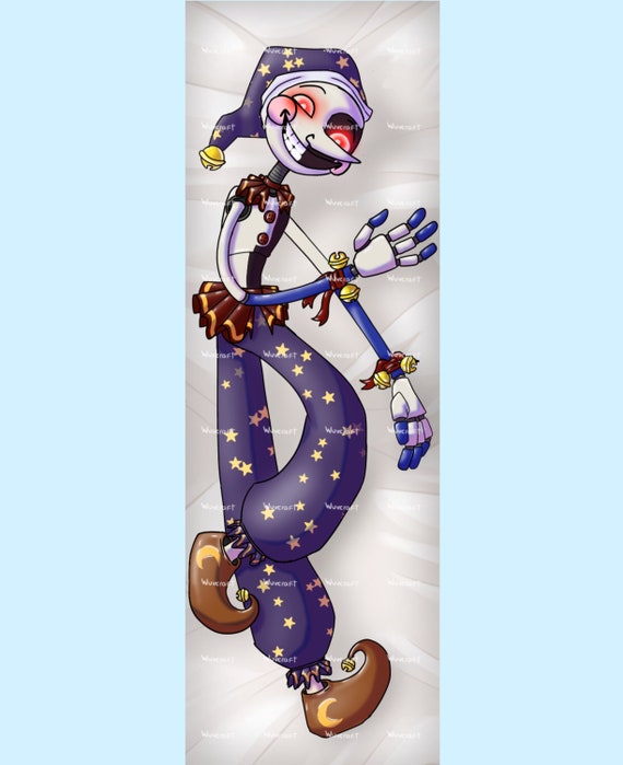 Dakimakura roxanne wolf (fnaf) Anime Robot Pillowcase Life Size Double  Sided Print Body Pillow Cover