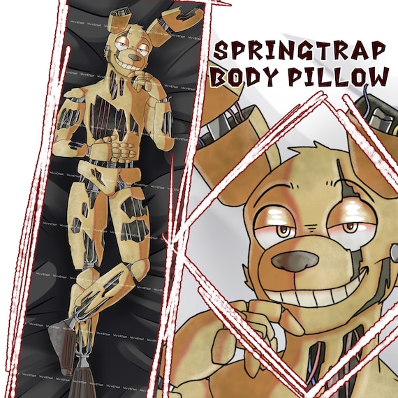 FNAF Body Pillow Dakimakura Springtrap William Afton FNAF 3 