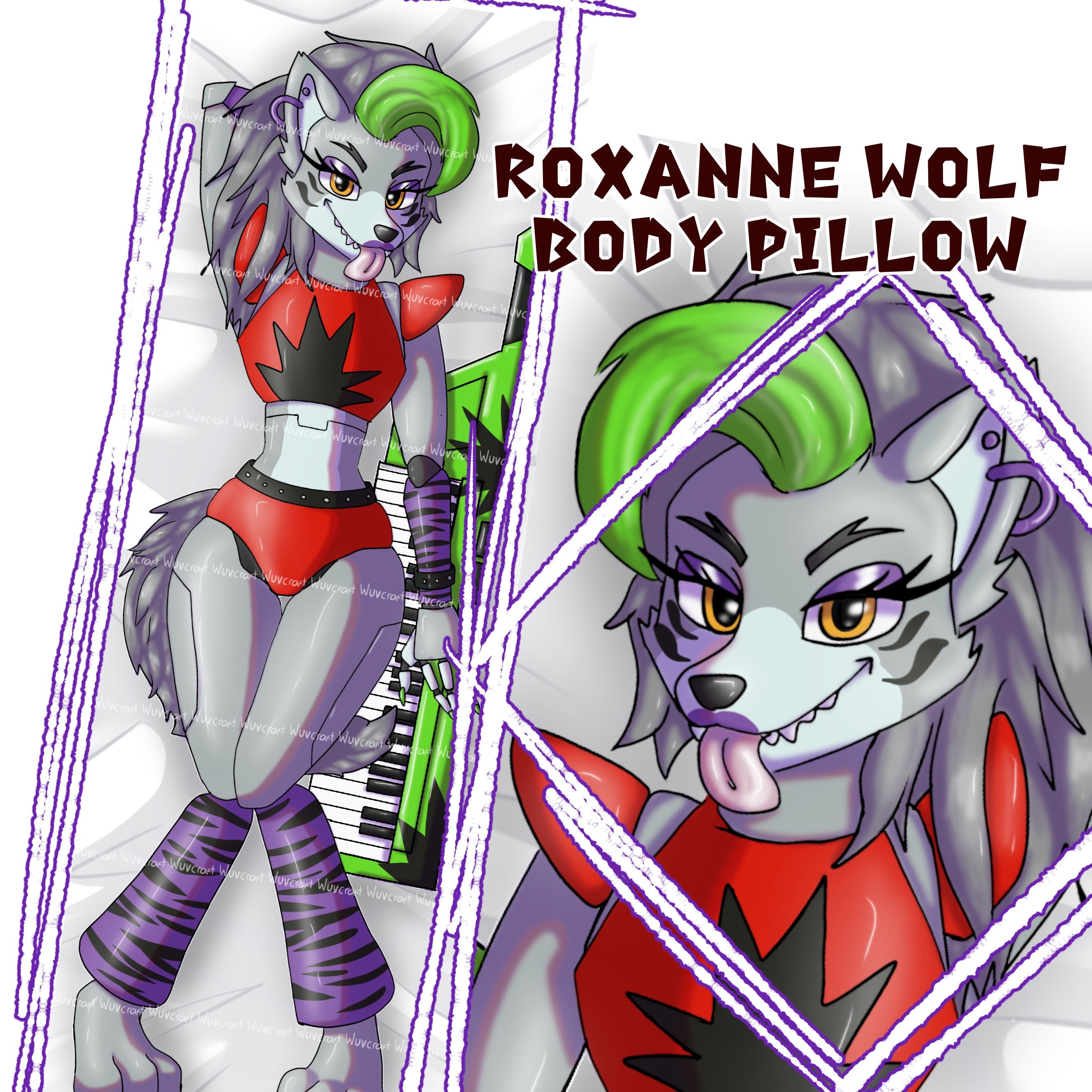 Roxanne wolf dakimakura