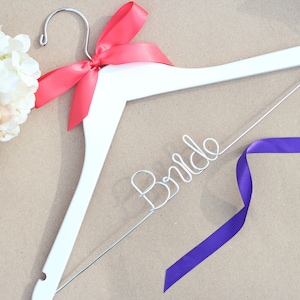 Wedding Hanger, Bride Hanger, Bridal Hanger, Wedding Dress Hangers, Unique Hanger, Mrs Hanger