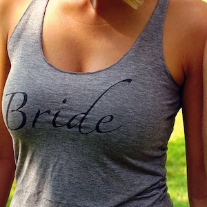 Bride Shirt, Several Colors, Bride Tank Top, Bride T Shirt, Wedding Shirt, Bachelorette Party