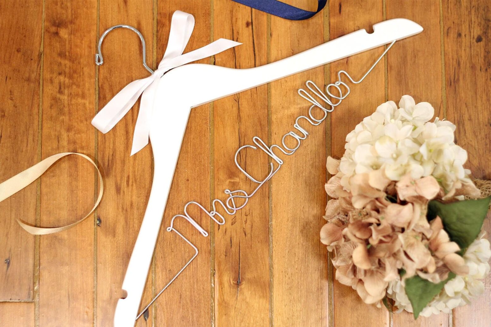 Personalized Bride Wedding Hanger